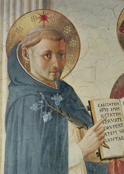 The Madonna delle Ombre (detail) by Fra Angelico